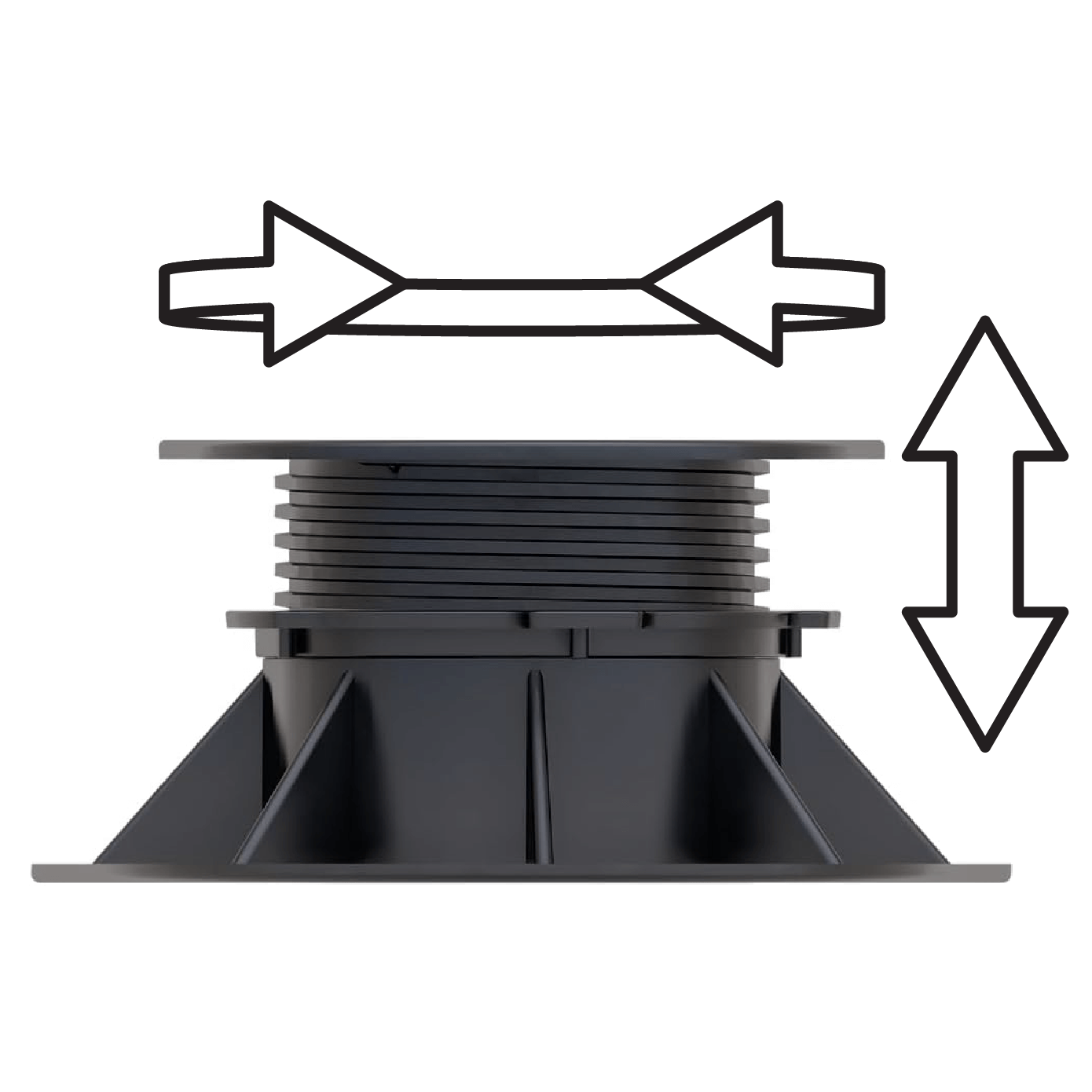 Decking Adjustable Risers (Optional Extra)