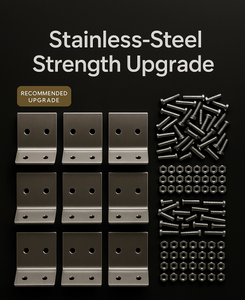 GeoDomeX Mini Stainless Steel Upgrade