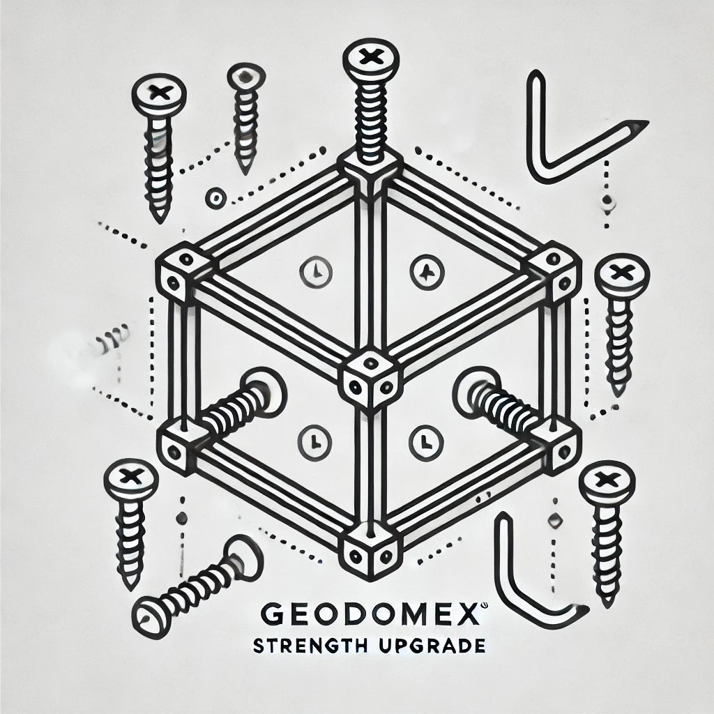 GeoDomeX Stainless Steel Strength Upgrade